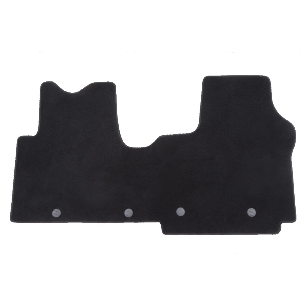 Set covorase auto mocheta Velor RENAULT TRAFIC, 08.2014-07.2021, negru, modele cu 3 locuri,