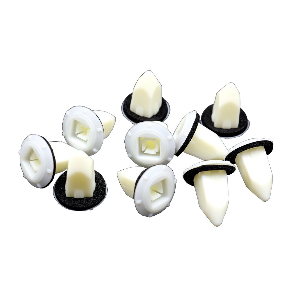 Set 10 cleme plastic BMW Seria 1, Seria 3, Seria 5, Seria 6, Seria 7, X1, X3, X4, X5, X6, Z4, Mini Countryman, Mini Hatch, Mini Cooper, Paceman, spate fixing, bara si ornamente