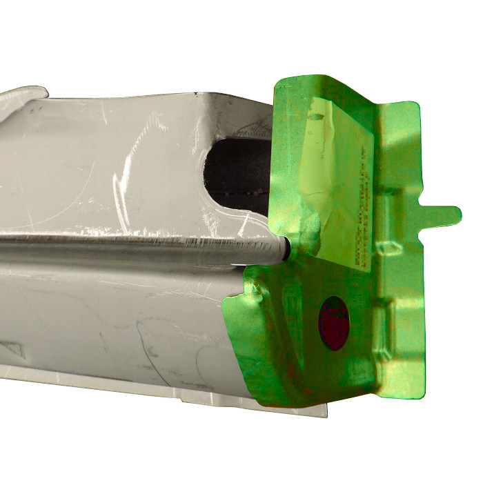 Segment reparatie prag fata SKODA ROOMSTER/PRAKTIK (5J), 07.2006-04.2010; ROOMSTER/PRAKTIK (5J2), 04.2010-, partea dreapta, fata; metal galvanizat,