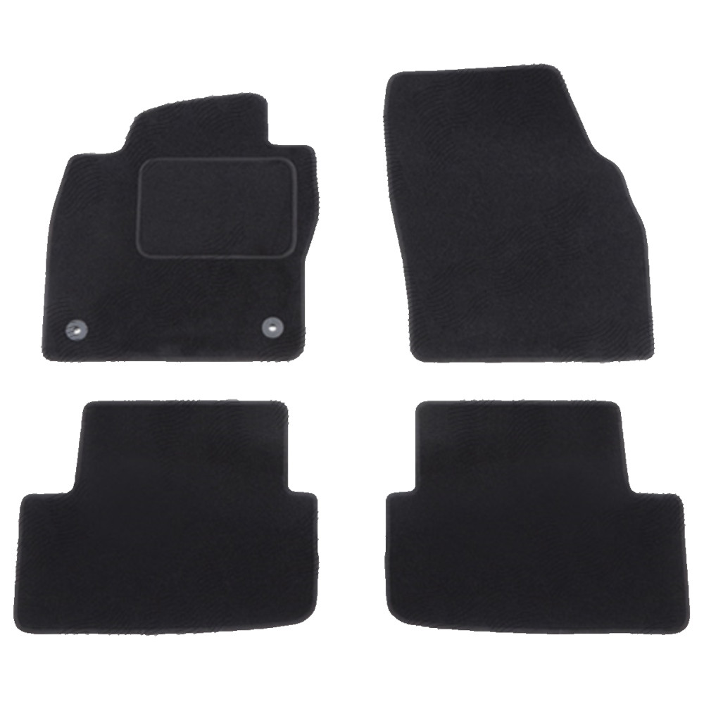 Set covorase auto mocheta Velor SKODA KAMIQ, 06.2019-, negru,