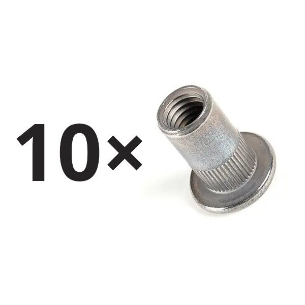 Set 10 piulita fixare Audi A3 (8l); Seat Leon (1m1), Toledo (1m2); Volkswagen Beetle (1c/9c/1y), Bora (1j5/1jm), Crafter, Golf Iv (1j) (Hb + Estate), sub scut motor