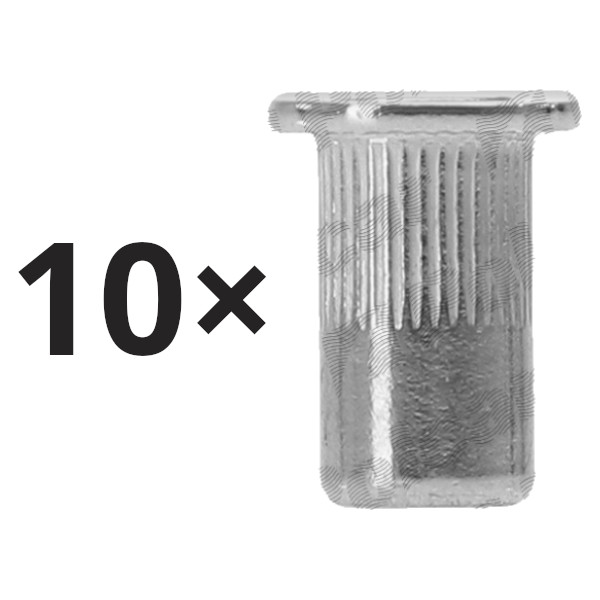 Set 10 piulita fixare Audi A1, A3, A4, A5, A6, A7, Seat Alhambra, Altea, Exeo, Ibiza, Leon, Tarraco, Skoda Octavia, Superb, VW Amarok, Arteon, Golf, ID.3, ID.4, Jetta, Passat, Sharan, Tiguan, Touran, Transporter, T-Roc, sistem electric, multe aplicatii