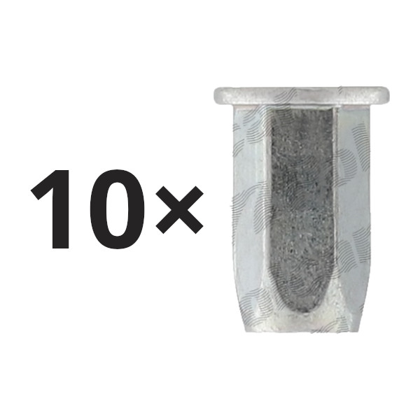 Set 10 piulita fixare Alfa Romeo 147, 156, 159, 164, 166, Brera, Chrysler, Fiat Bravo, Doblo, Fiorino, Opel, Seat Altea, Arona, Ibiza, Leon, Tarraco, Toledo, Skoda Enyaq, Fabia, Kamiq, Karoq, Kodiaq, Octavia, Superb, VW Crafter, Tiguan, sistem electric