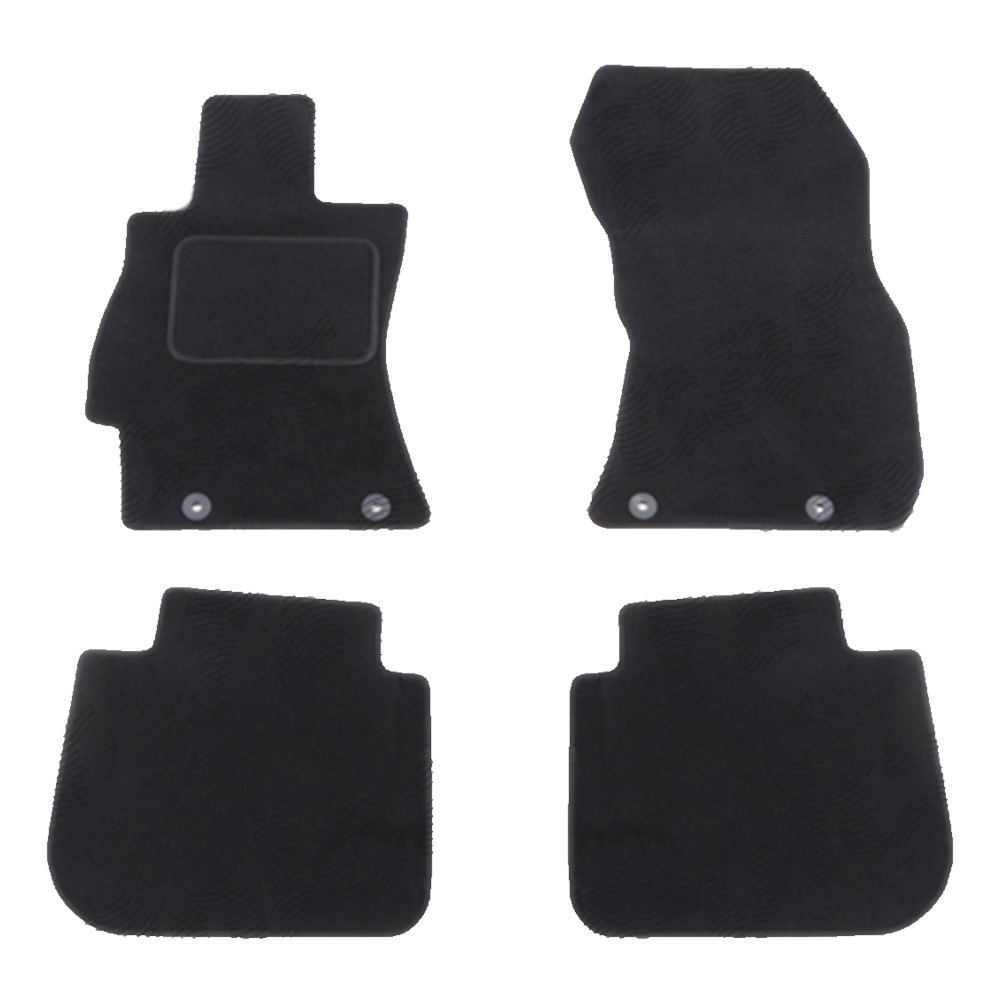 Set covorase auto mocheta Velor SUBARU FORESTER (SJ), 01.2013-05.2018, negru,