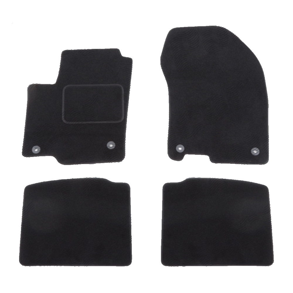 Set covorase auto mocheta Velor SUZUKI SWIFT (FZ/NZ), 09.2010-06.2017, negru,