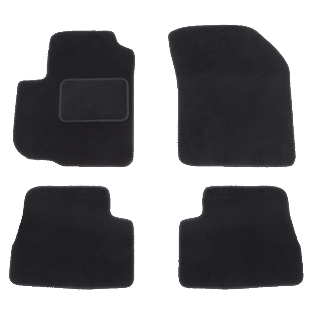 Set covorase auto mocheta Velor SUZUKI SWIFT (SG), 03.2005-09.2010, negru,