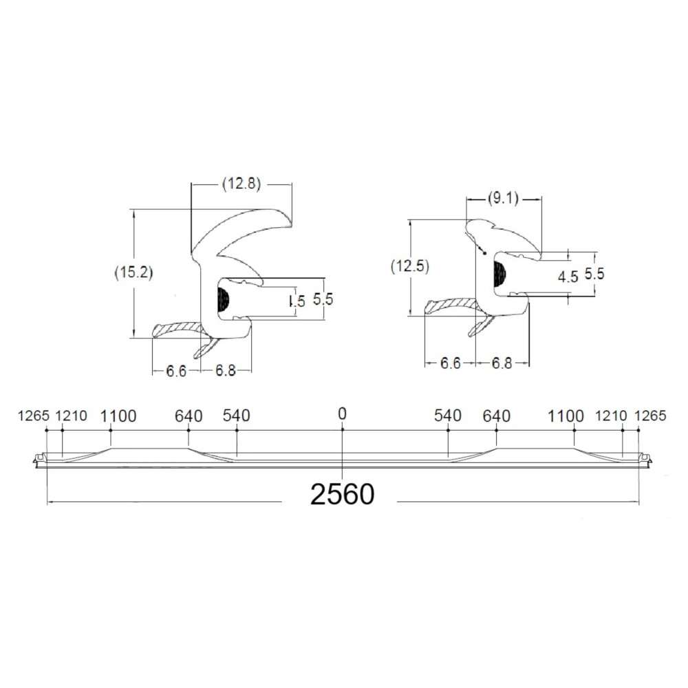 Cheder parbriz SUZUKI VITARA GRAND (FT/GT), 09.1997-09.2005