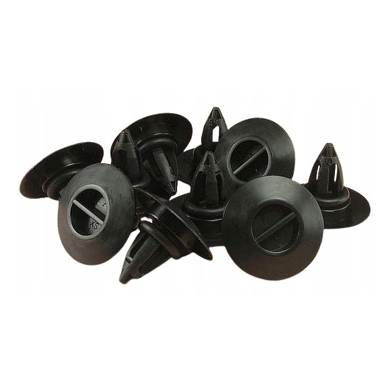 Set 10 clipsuri ornament Bmw X5 (E70), X5 (F15/F85), X6 (E71), X6 (F16); Mini Countryman (R60), Paceman (R61), ornamente praguri exterioare