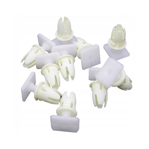 Set 10 clipsuri ornament Mercedes Clasa Clk (C208) 06.97-02.03, Clasa E (W210), Clasa Slk (R170) 09.96-10.04, inferior fitting, garnitura usa