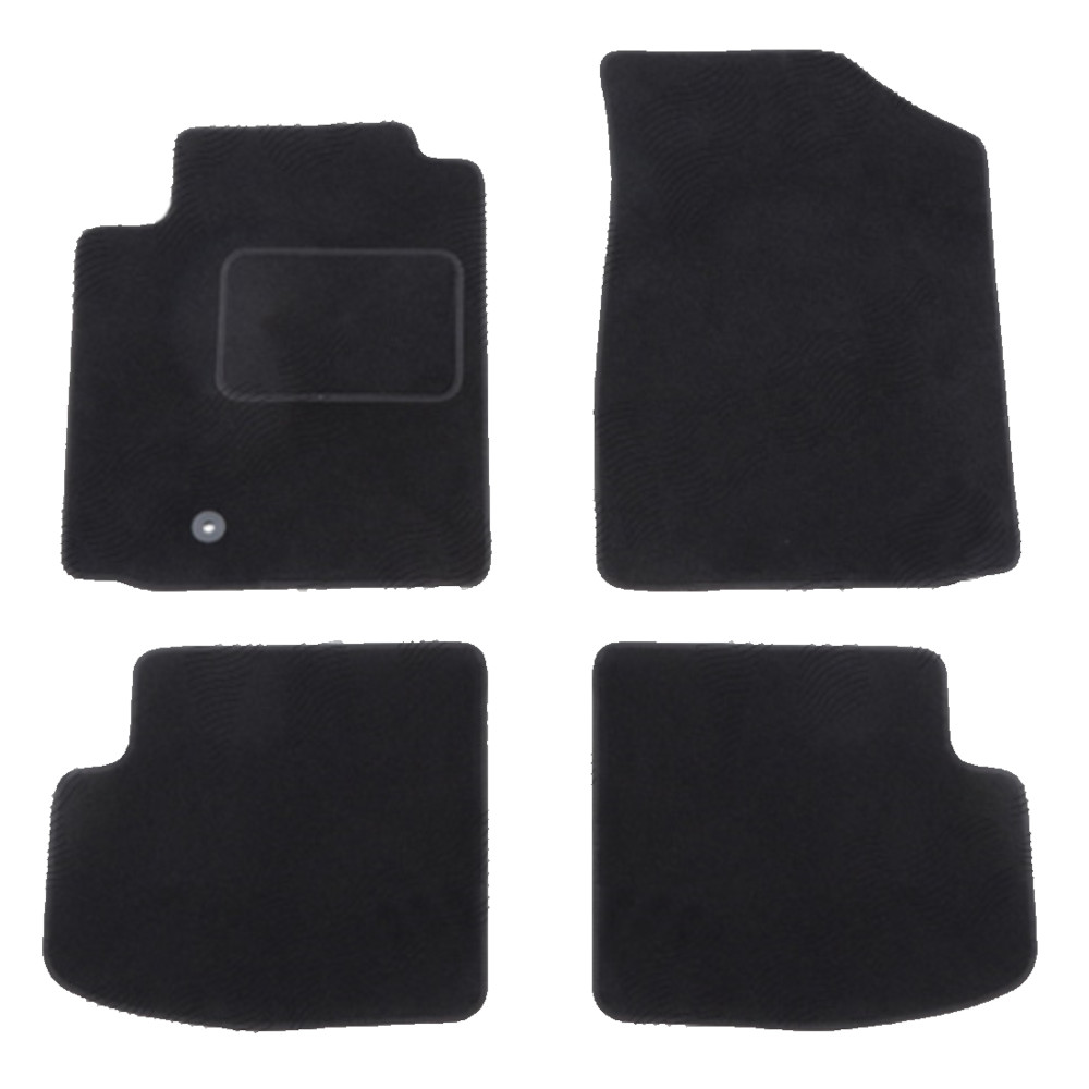 Set covorase auto mocheta Velor TOYOTA YARIS (XP10), 04.1999-01.2006 modele cu 3 usi, negru,