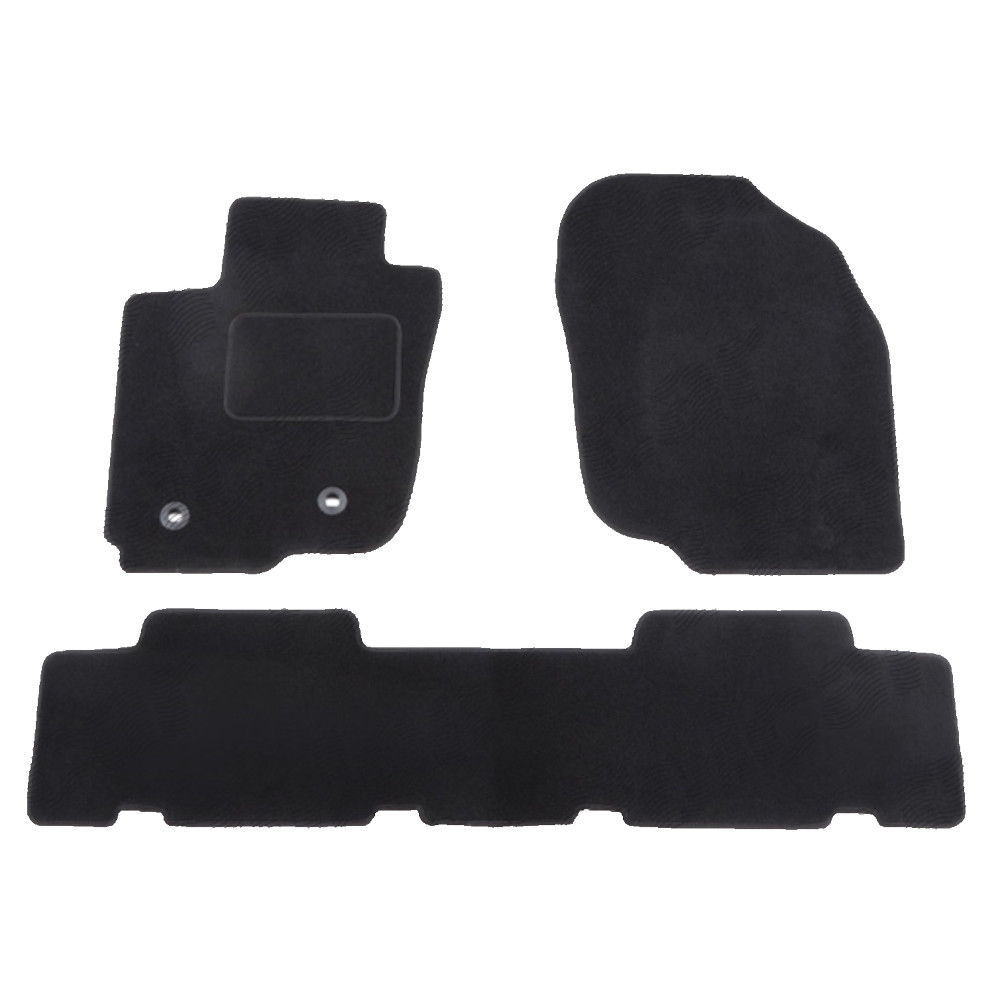 Set covorase auto mocheta Velor TOYOTA RAV4 (XA30), 01.2006-01.2013, negru,