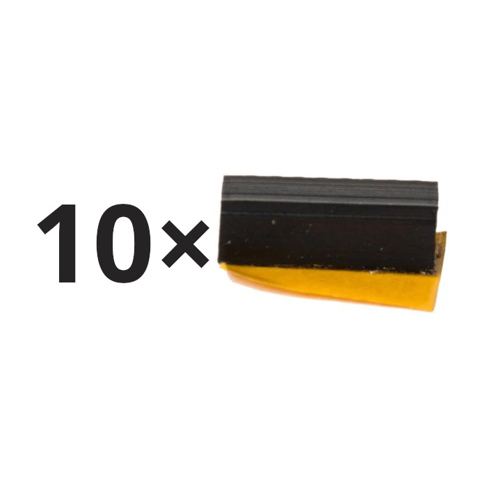 Set 10 Tampon cauciuc Citroen Berlingo, C1, C2, C3, C4, Jumper, Jumpy, Dacia Dokker, Duster, Lodgy, Logan, Ford C-Max, Transit, Peugeot 206, 207, 407, 807, Expert, Partner, Renault Captur, Clio, Master, Megane, Scenic, Talisman, Trafic, ornament parbriz