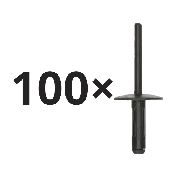 Set 100 cui fixare BMW Seria 3, Seria 4, Seria 7, X1, X2, X3, X4, X5, X6, interior aripa