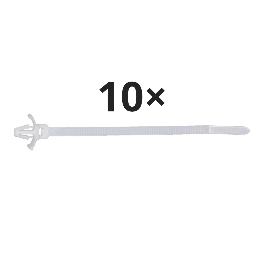 Set 10 colier plastic Opel Astra F, Astra G, Astra J, Calibra, Corsa D, Corsa/Combo B, Corsa/Combo C, Sintra, Tigra, Vectra A, Vectra B, Vectra C, Zafira, multe aplicatii