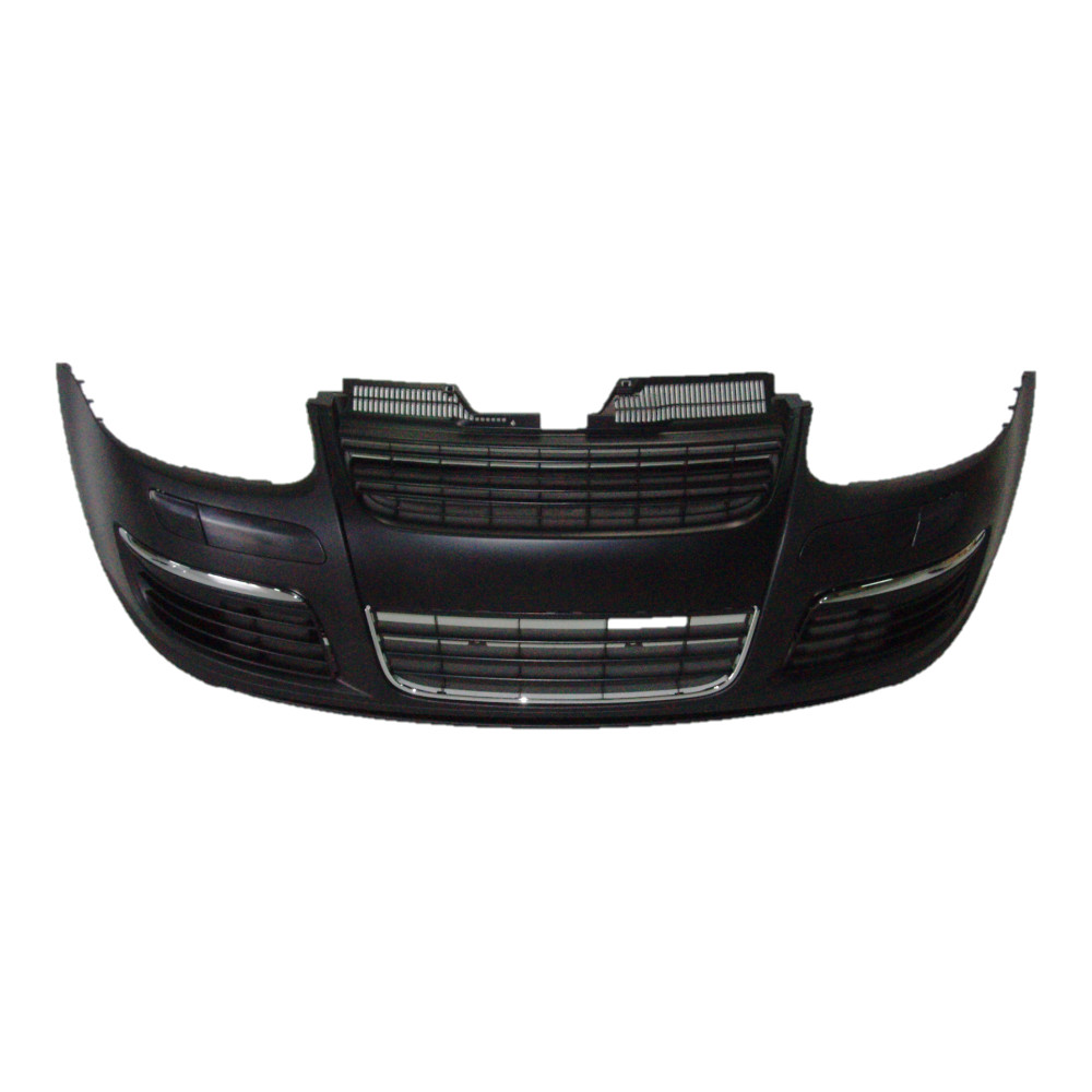 Set bara fata VW GOLF V (1K), 10.2003-05.2009, grunduit, de vopsit; type R32; cu grile, cu bandouri; fara gauri lampa ceata; TUNING,