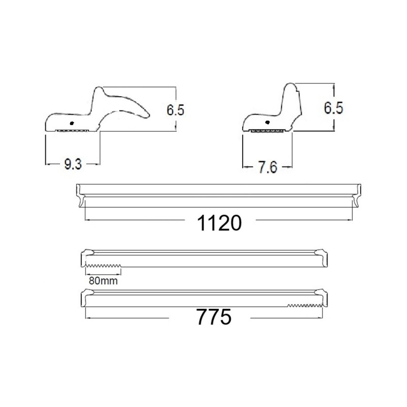 Cheder parbriz VW GOLF V (1K), 10.2003-05.2009