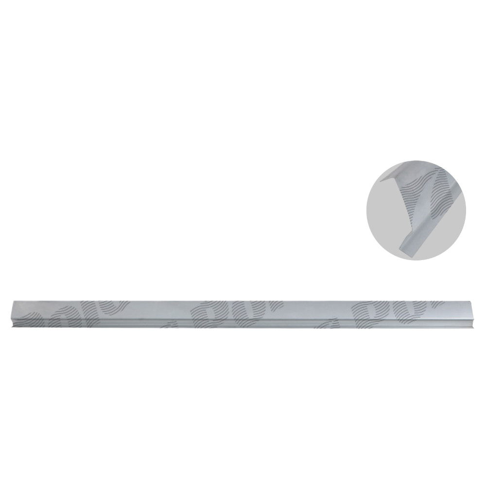 Segment reparatie prag VW GOLF II (19E/1G), 83-1992, partea stanga=dreapta, inferior; metal galvanizat,