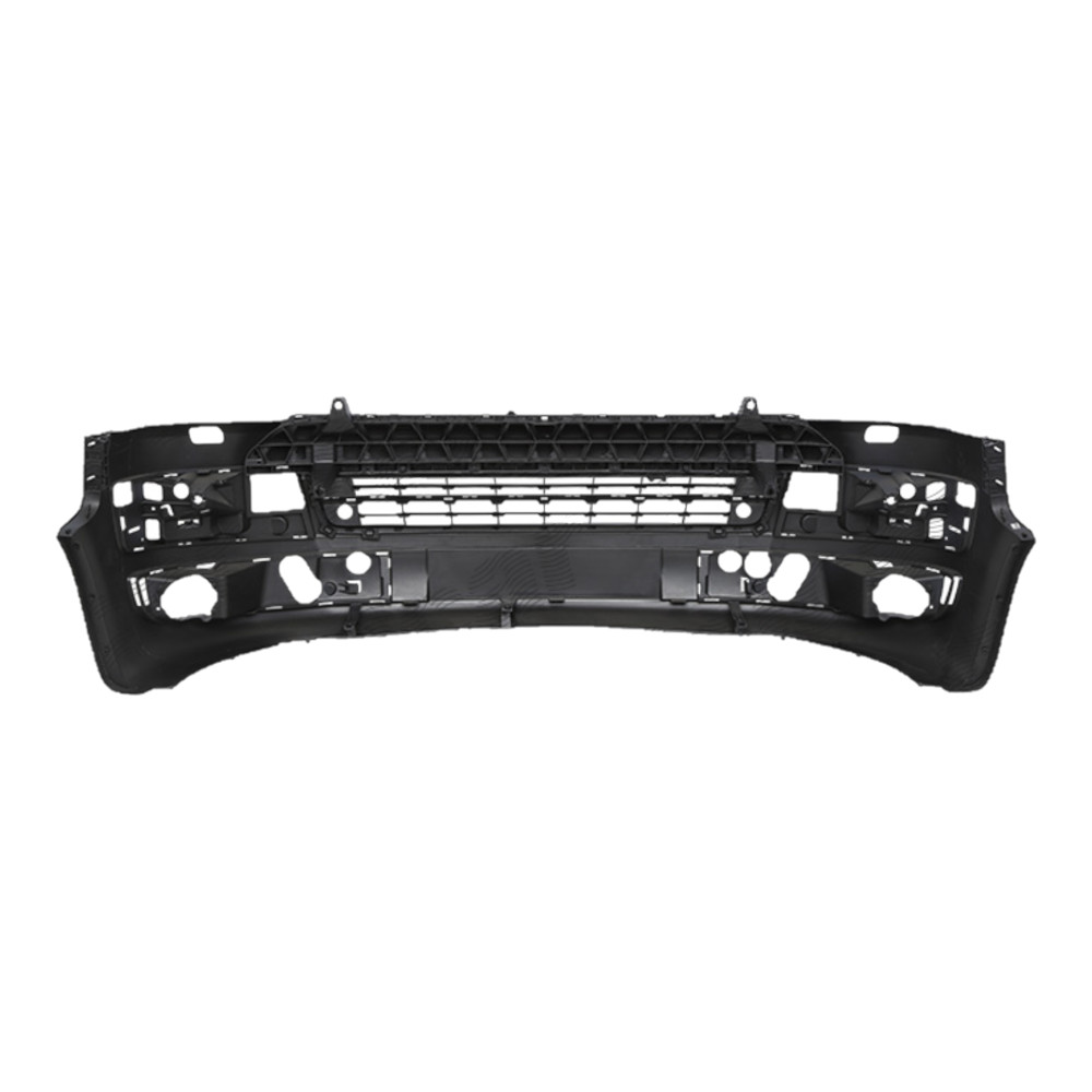 Bara fata VW CARAVELLE;MULTIVAN (T5), 10.2009-, cu gauri pentru grile ornament, cu gauri spalator; grunduit, de vopsit,