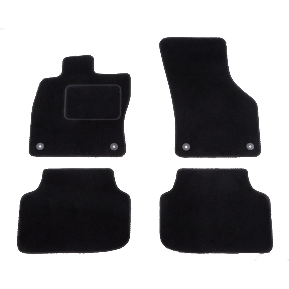 Set covorase auto mocheta Velor VW GOLF VIII, 11.2019-, negru,