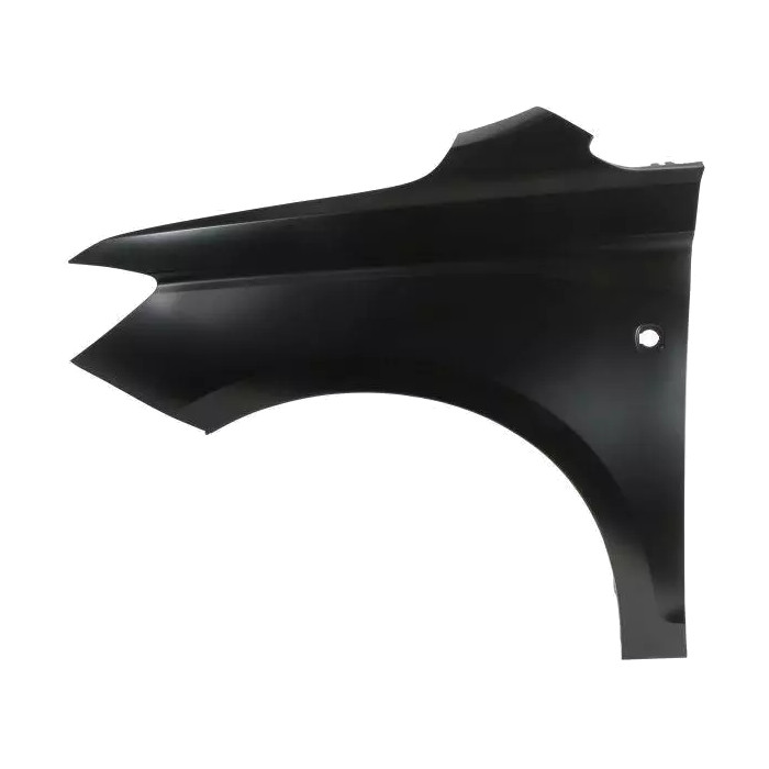Aripa fata VW CADDY, 11.2020-, partea stanga, metal galvanizat; vopsire prin imersie; gaura semnalizare,