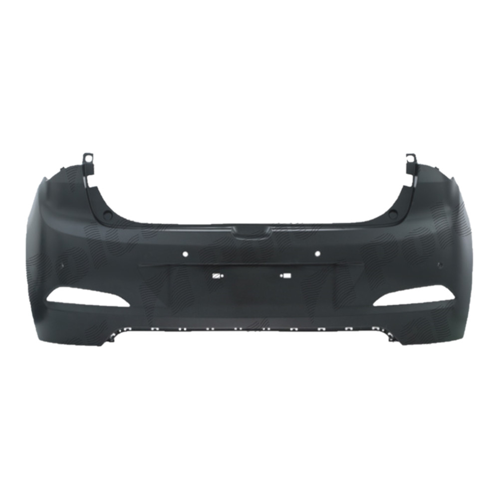 Bara spate HYUNDAI I20, 10.2014-2017 cu 5 usi, original, cu orificii pentru senzorii de asistenta la parcare,