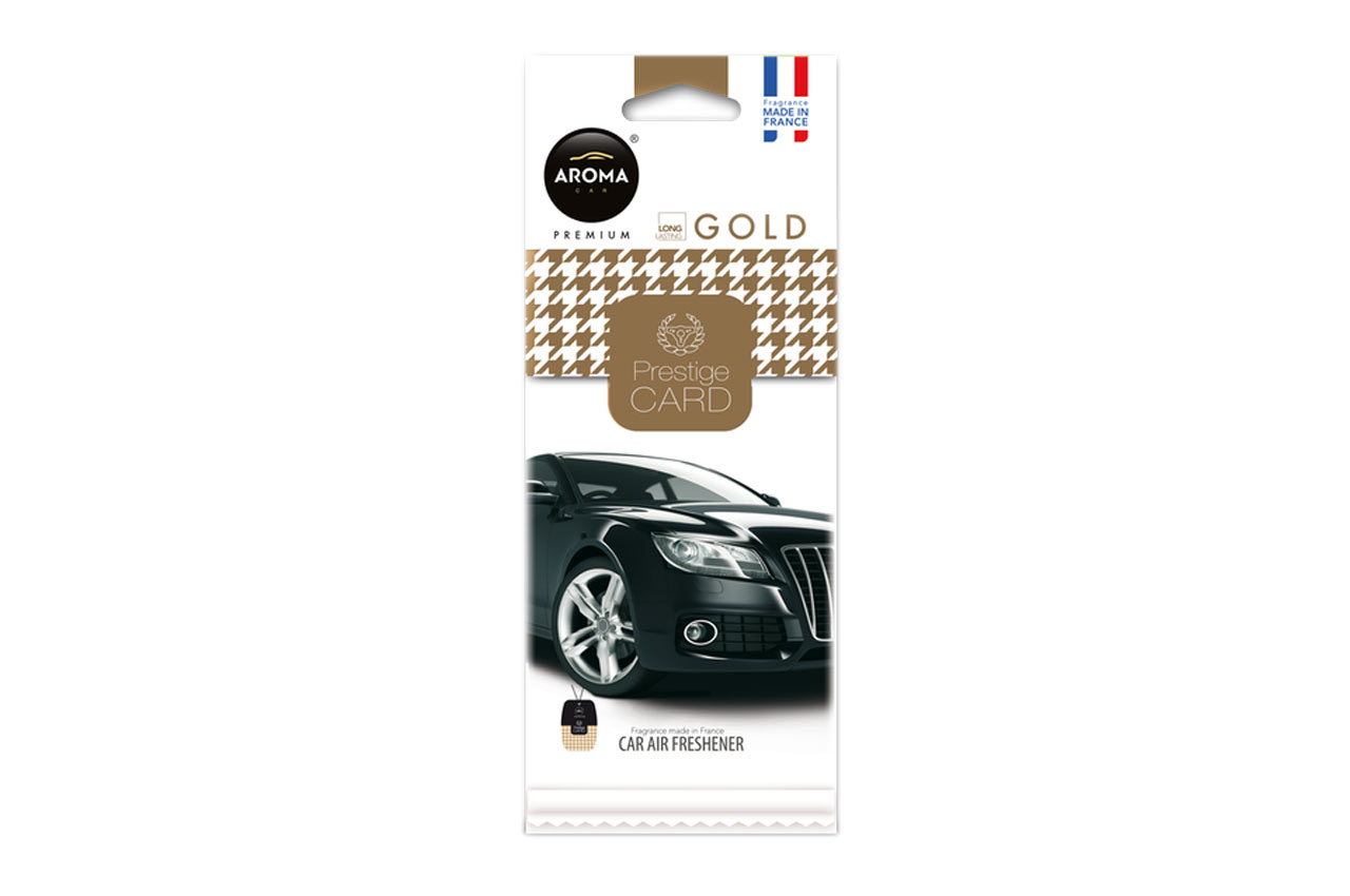 Odorizant auto aroma, aroma prestige card gold