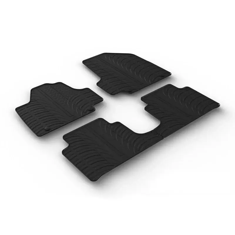 Set covorase auto din cauciuc Hyundai Ioniq 5 SUV 03.2021- (electric), Negru, Gledring, 4 buc.
