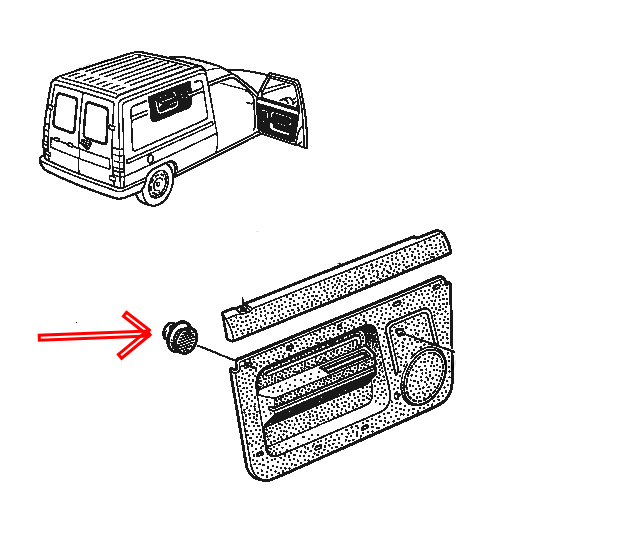 Clips tapiterie Renault, Original, 7703077193