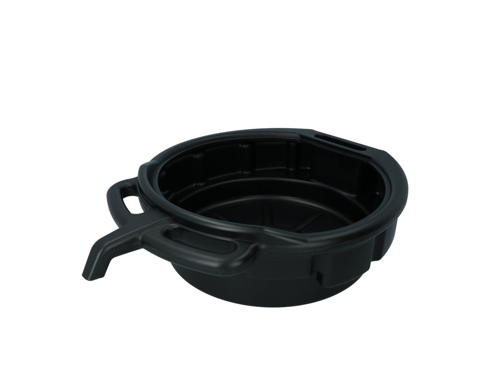 Vas golire ulei Carpoint 8 litri din plastic , 41x13cm. Vas recuperator pentru ulei cu maner si tub de golire