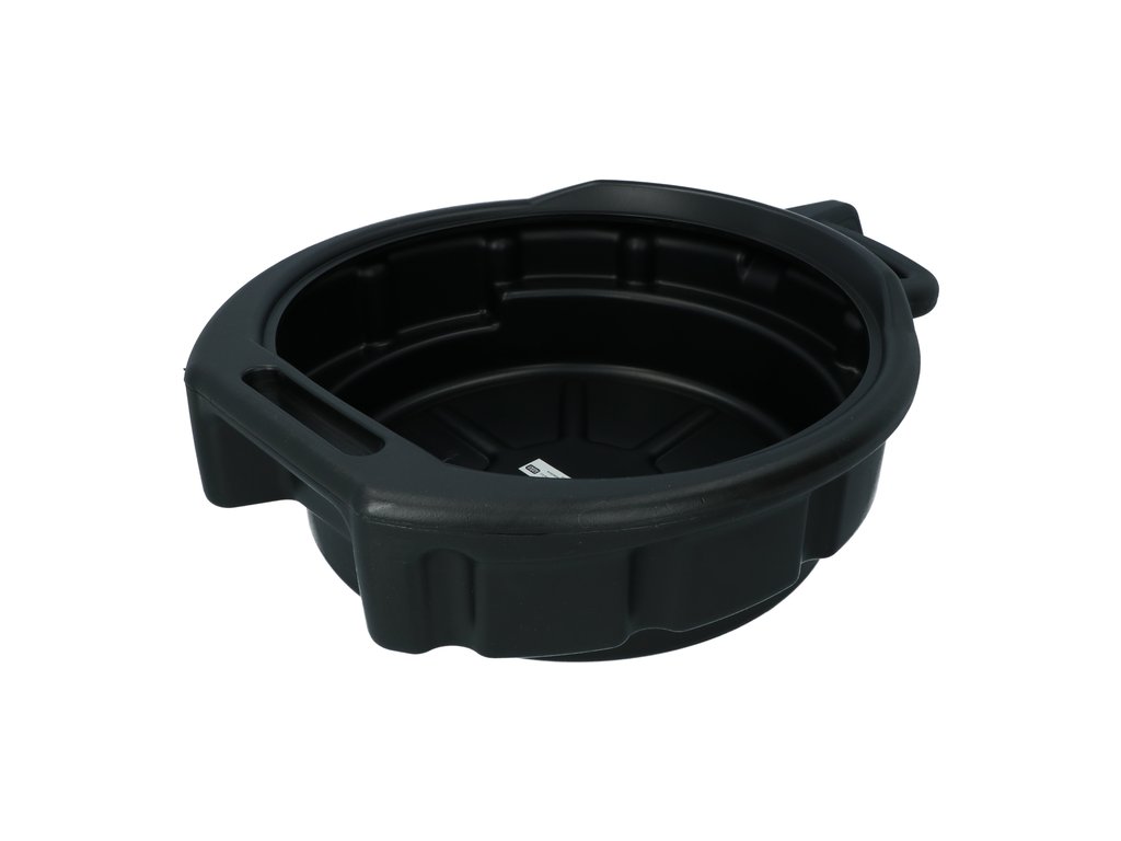 Vas golire ulei Carpoint 8 litri din plastic , 41x13cm. Vas recuperator pentru ulei cu maner si tub de golire
