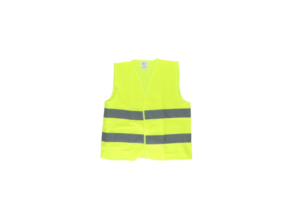 Vesta reflectorizanta verde Family Pack, set 4 veste , adulti + copii