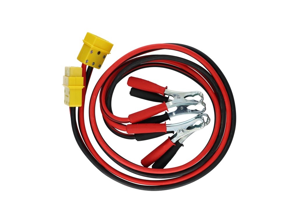 Cabluri transfer curent baterii Carpoint , lungime 4m, 500A , cu conector siguranta