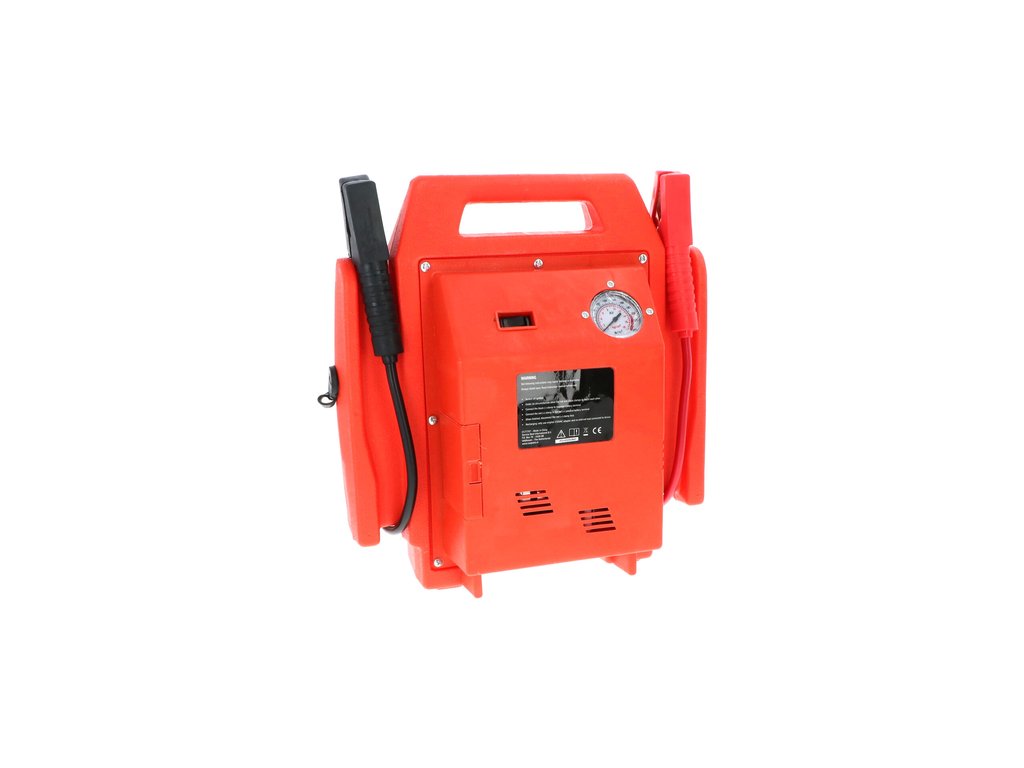Robot pornire Carpoint 12V 17Ah , starter 400/900Amp, compresor aer auto 18bar 260psi, lanterna si sursa curent