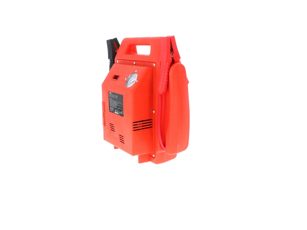 Robot pornire Carpoint 12V 17Ah , starter 400/900Amp, compresor aer auto 18bar 260psi, lanterna si sursa curent