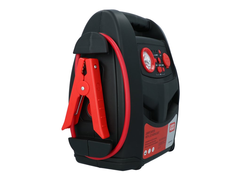 Robot pornire Carpoint 12V, starter 400/900Amp, lanterna LED si sursa curent