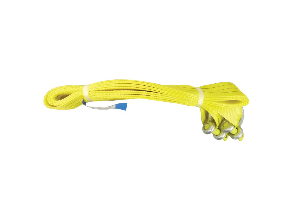 Chinga remorcare Carpoint Jumbo 10 Tone , 4 metri lungime, 9cm latime, cu 2 ancore cu blocare