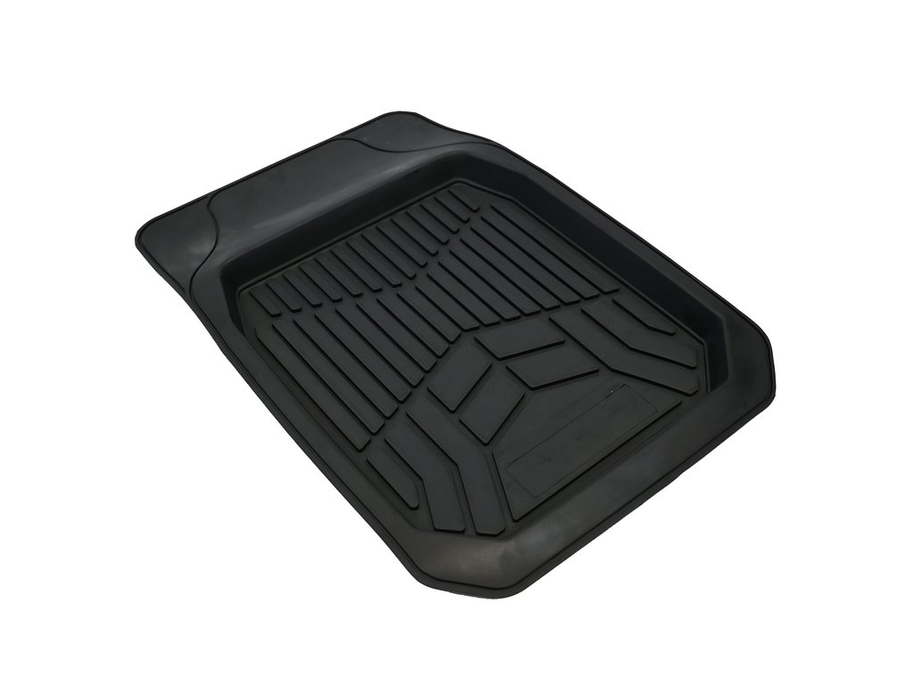 Covoras auto din cauciuc Carpoint tip tavita pentru fata, 74x50cm, 1 buc.