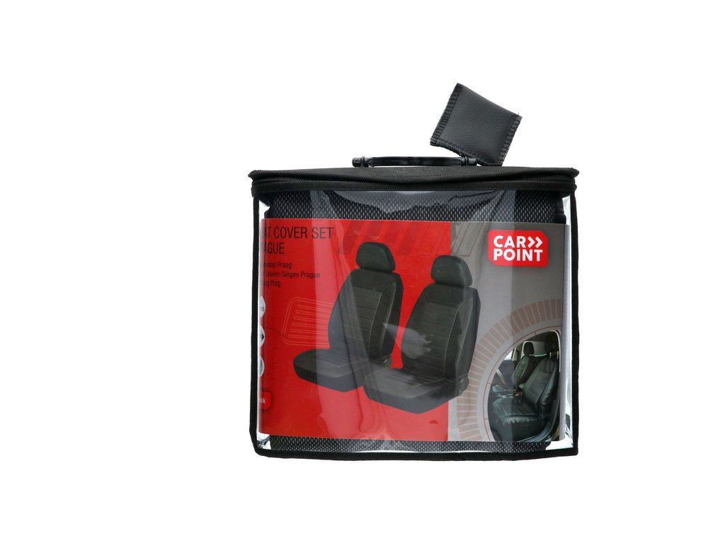 Set huse scaune auto Prague Carpoint, pentru Scaunele Fata