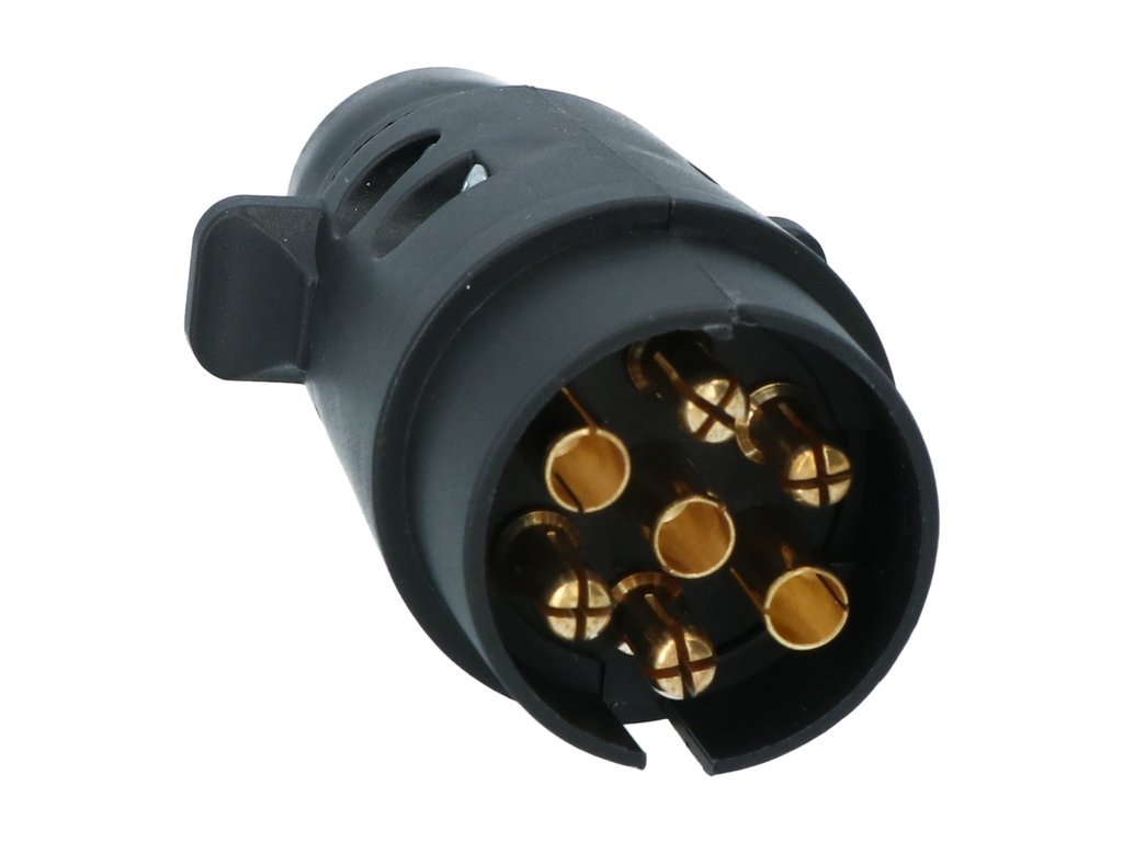 Fisa remorca auto Carpoint 12V 7 pini plastic, 1 buc, blister