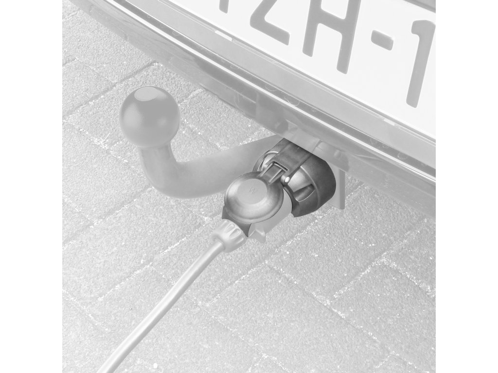 Priza remorca auto Carpoint 12V 7 pini plastic , 1 buc 410002