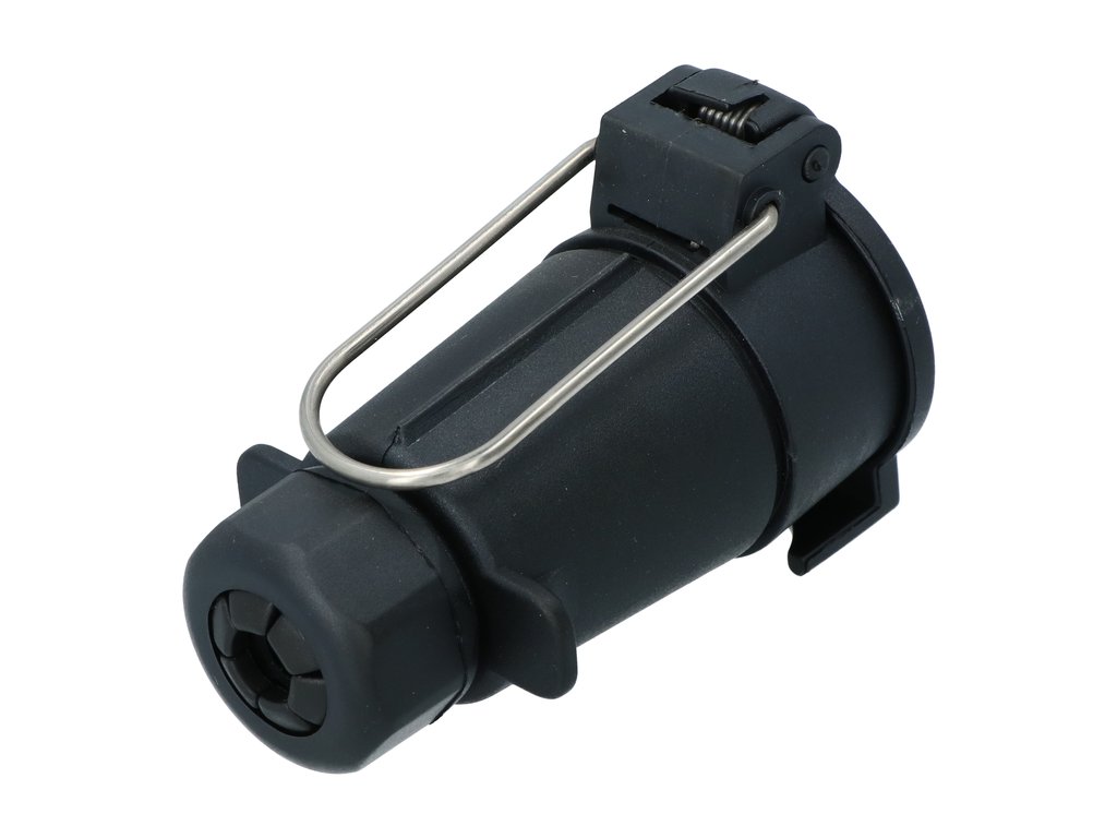 Fisa remorca auto Carpoint 12V 7 pini plastic , extensie cablu remorca, cu suport metalic de fixare, 1 buc