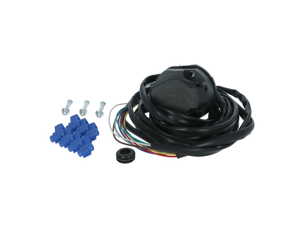 Priza remorca auto Carpoint 12V 7 pini plastic cu cablu de 2m , 1 buc
