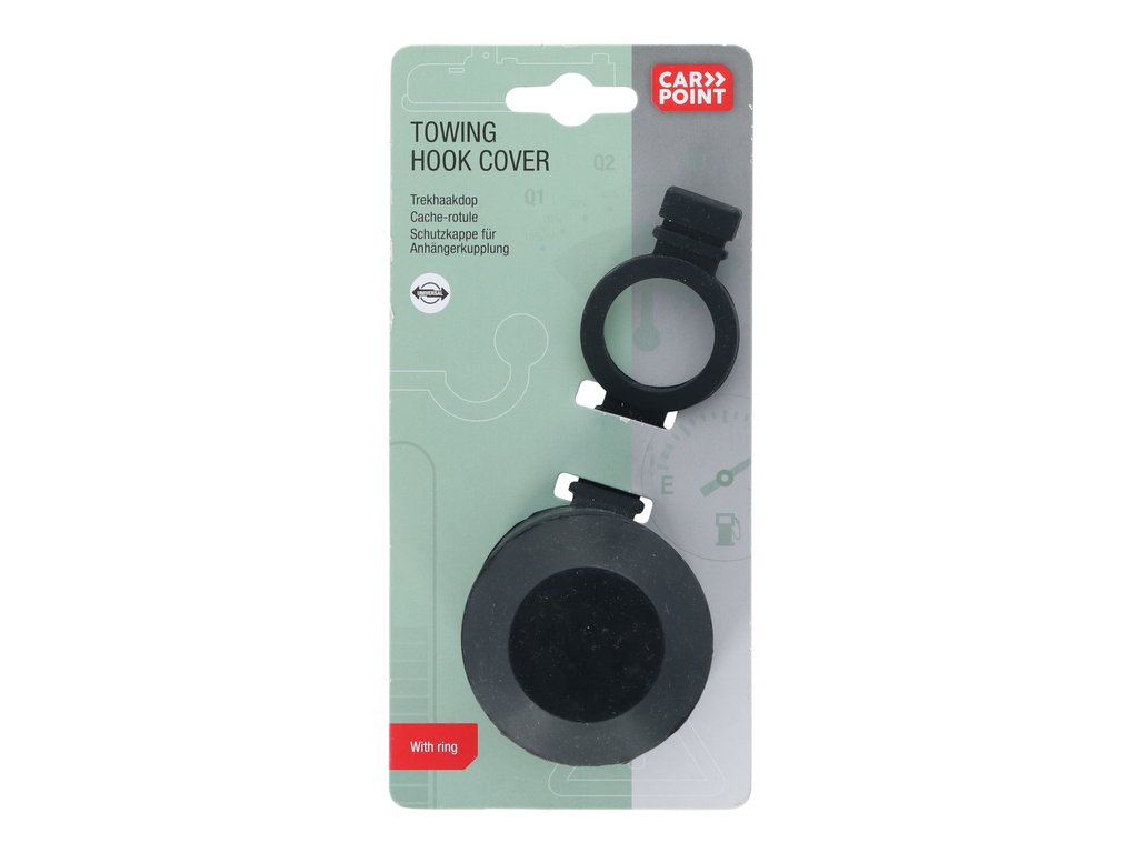 Capac sfera Carpoint pentru carlig remorcare auto din cauciuc cu inel de fixare , 1 buc.