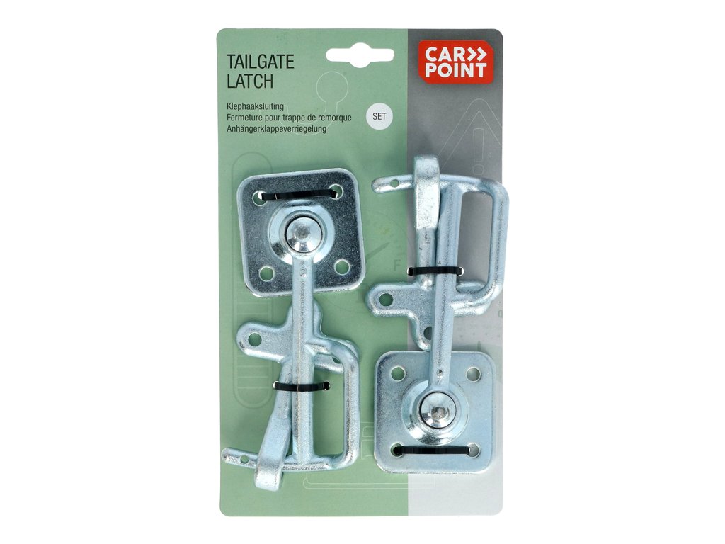 Carlige inchizator Carpoint pentru blocare trapa remorca auto , 221mm , 1 set.