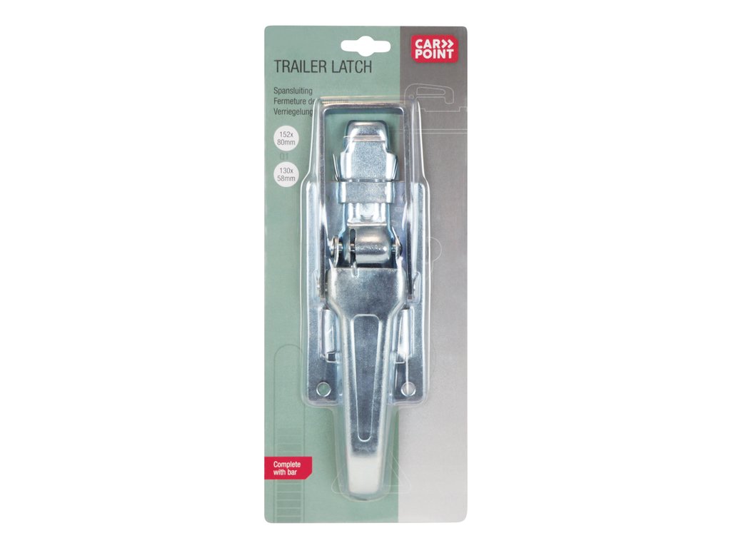 Clema fixare remorca auto Carpoint , inchizator placa , 152x80mm , 1 buc.