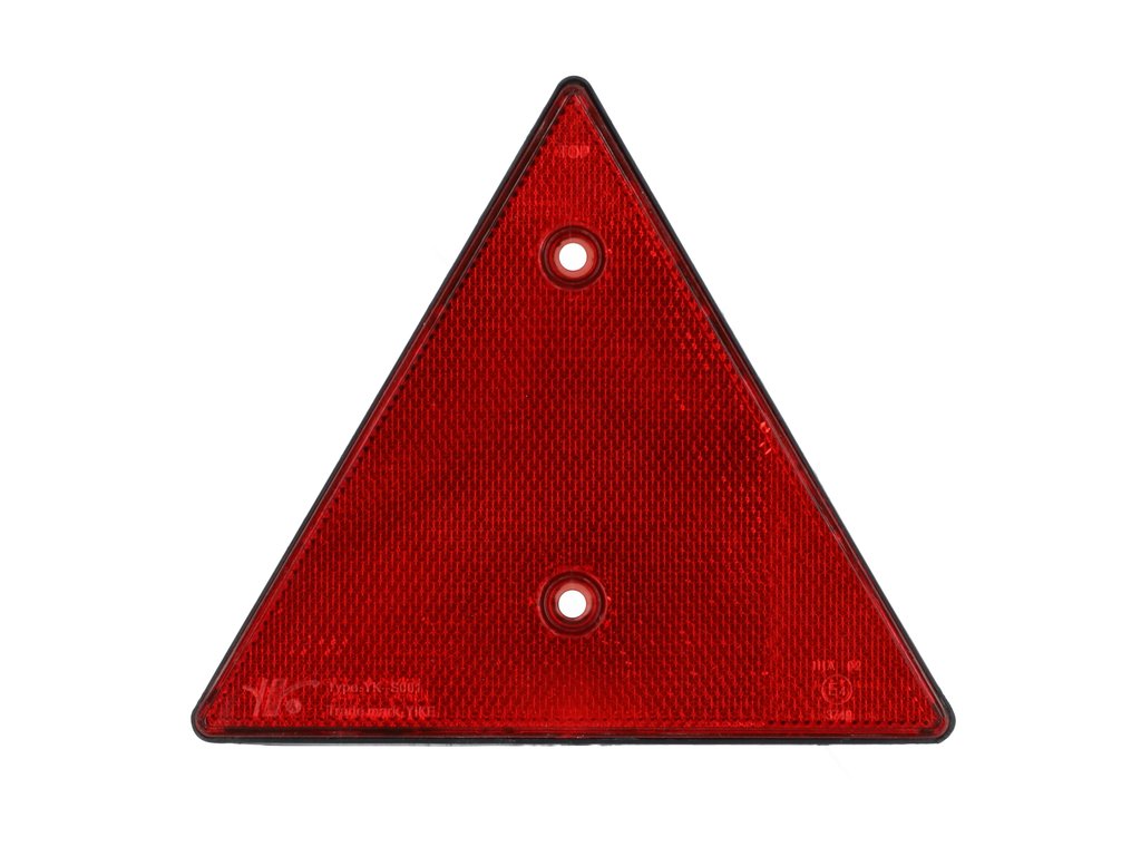 Catadioptru reflectorizant triunghi Carpoint fixare cu surub , 2 buc la blister