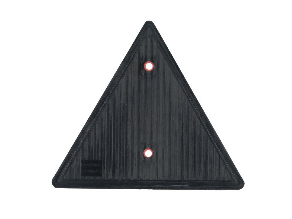 Catadioptru reflectorizant triunghi Carpoint fixare cu surub , 2 buc la blister
