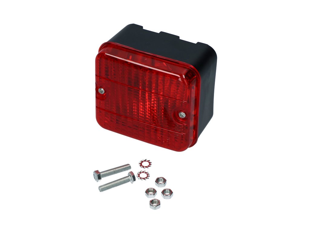 Lampa auto Carpoint pentru ceata caravan si trailer cu sisteme de fixare, 12V , 70 x 80 mm , 1 buc.