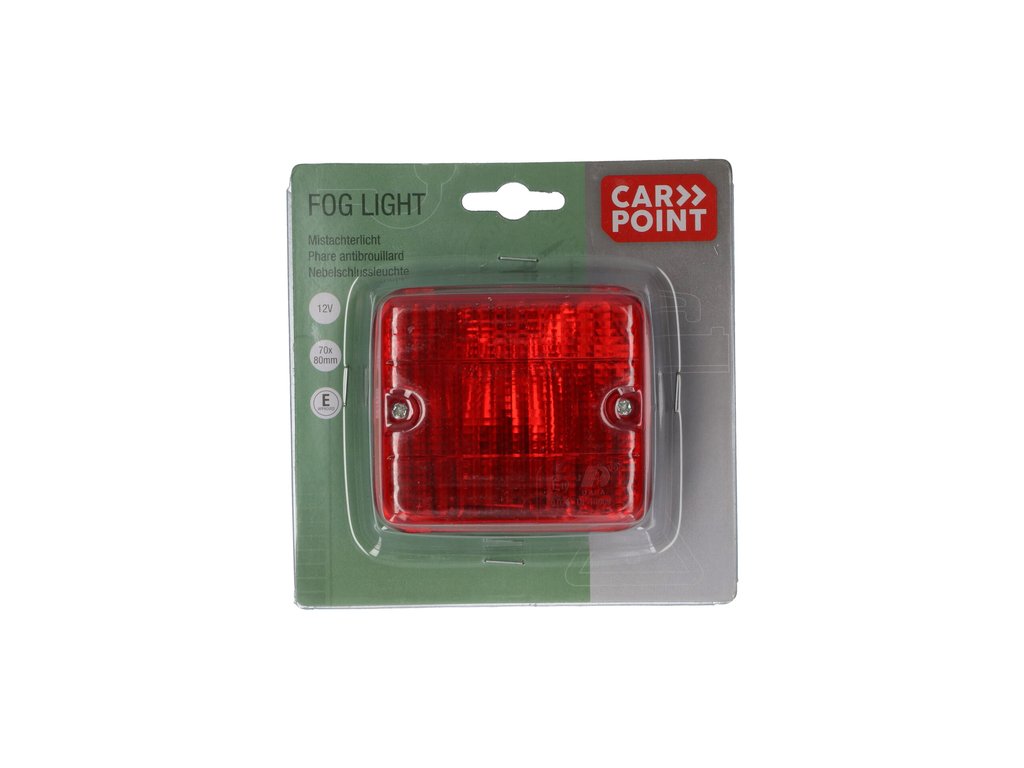 Lampa auto Carpoint pentru ceata caravan si trailer cu sisteme de fixare, 12V , 70 x 80 mm , 1 buc.