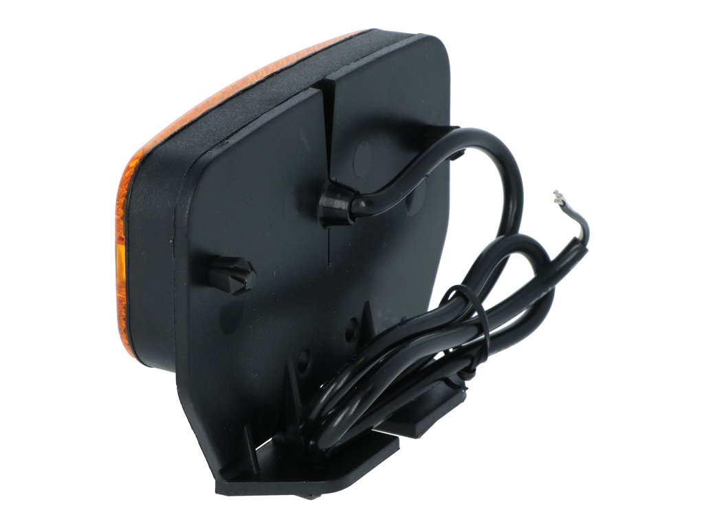 Lampa gabarit auto Carpoint 9-32V orange cu 3 leduri , suport si cablu , 110x50mm , 1 buc.